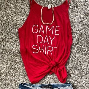 Southern Trend Game Day Shirt - Size M